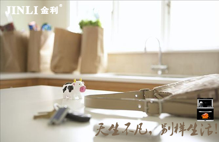 厨房变身首选金利集成灶，无油灶解决厨房老大难