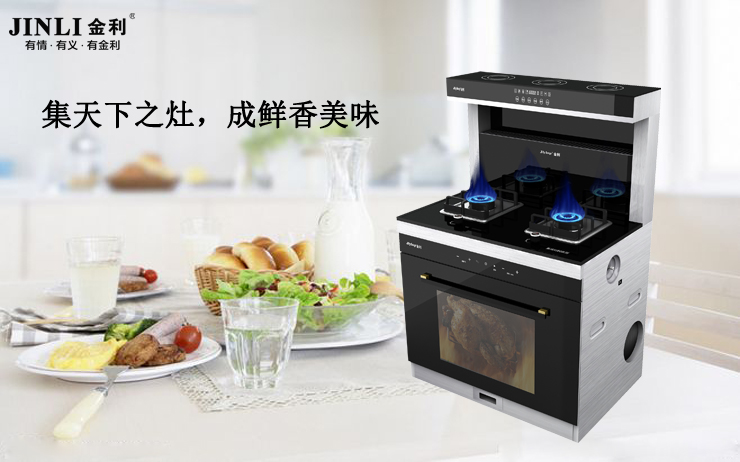 金利集成灶让你爱上烹饪