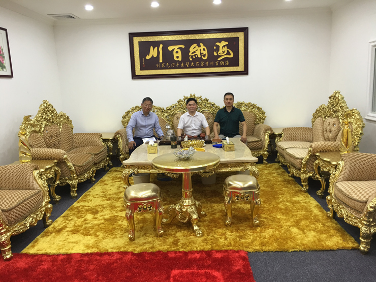 金利集成灶：顺德江苏商会领导莅临金利工业园考察指导