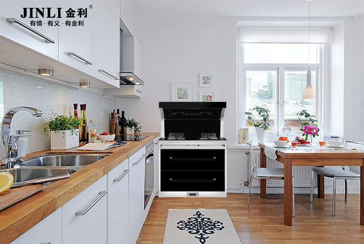 有了集成灶的厨房,她们都对厨房爱不释手