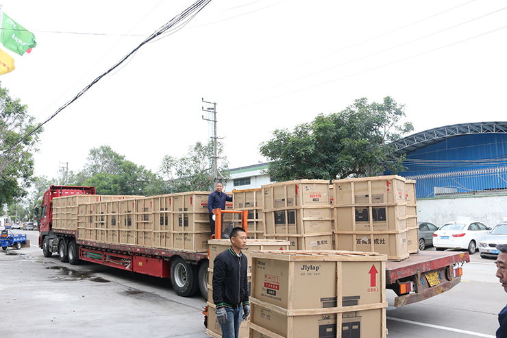 金利集成灶排单发货，市场供不应求持续