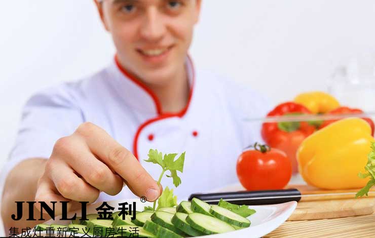 在厨房安装金利集成灶,跟外卖说再见