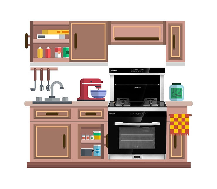 金利集成灶纵容爱美“懒惰”的你，七大功能给你洁净般的厨房