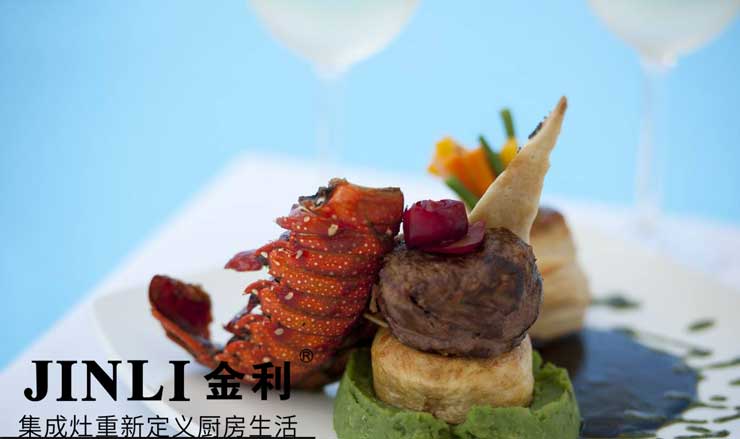 集成灶10大品牌金利,一键清洗深受消费者喜爱