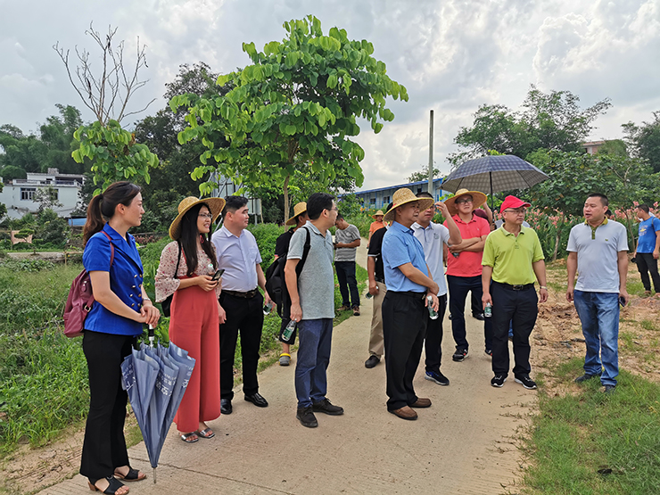 中山市黄圃镇领导及优秀企业家代表团赴肇庆市怀集县参观考察