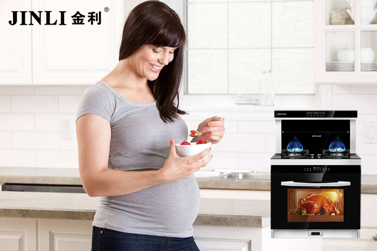 下厨不再有烦恼，因为我有金利金普90蒸烤一体集成灶