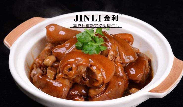 你和绿色环保的厨房生活只相差一台金利集成灶