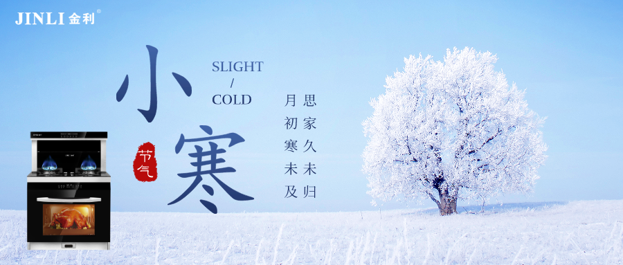 金利集成灶：小寒隆冬至，有家不觉冷