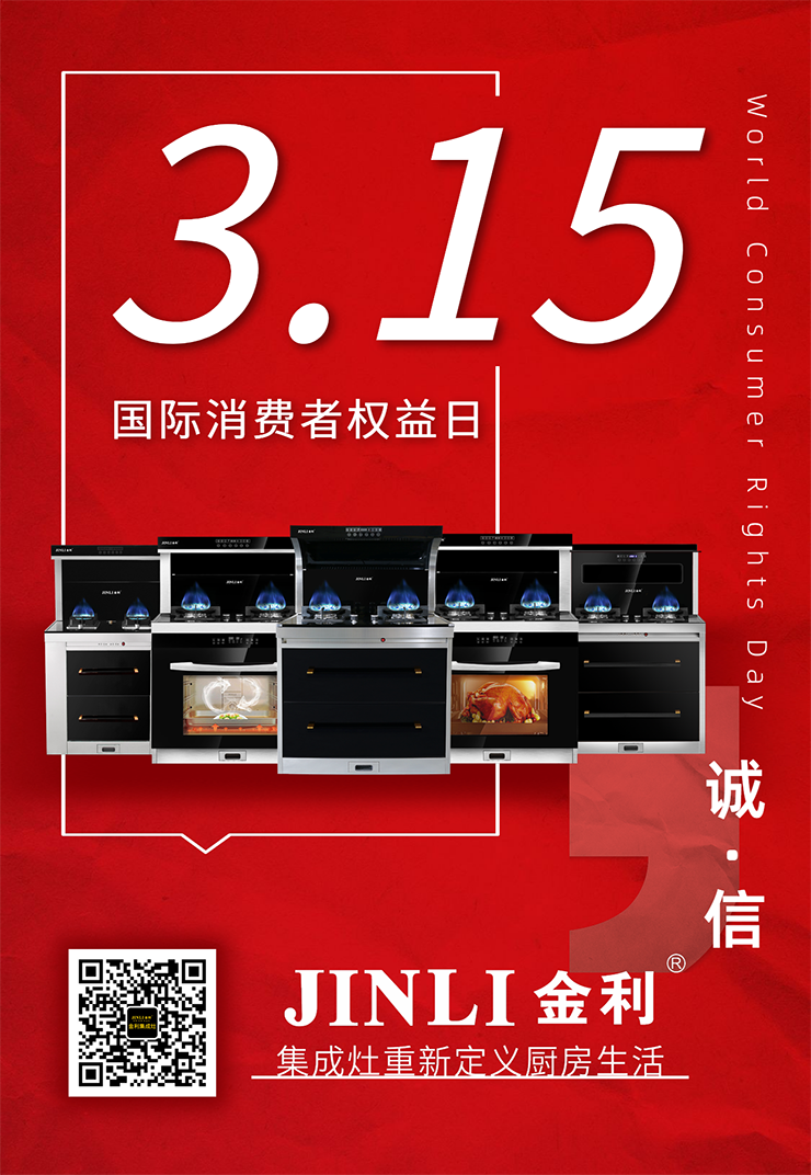 品质不止315  金利集成灶用心服务365天