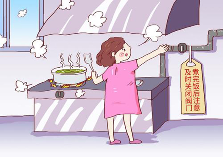 【金利集成灶温馨提示】抗击疫情，日常燃气安全，我们不放松