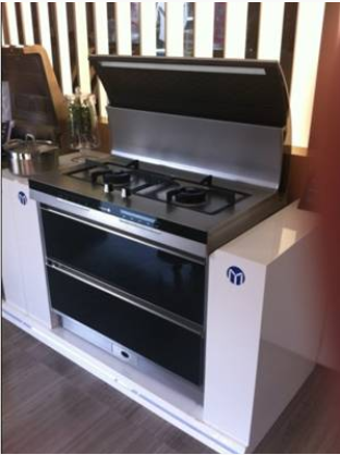 如何挑选更适合的集成环保灶：金利集成灶产品图片