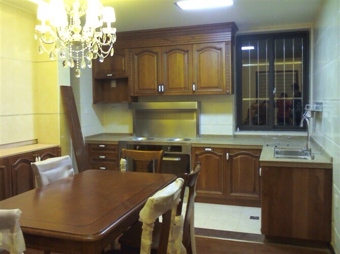 集成灶厨房效果图