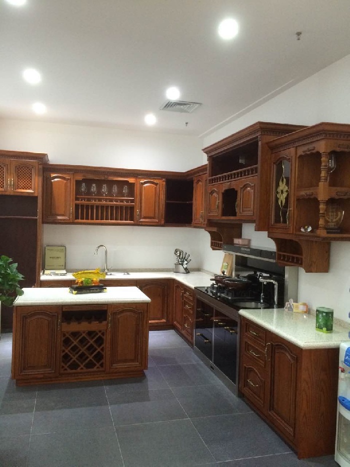 金利集成灶搭配整体橱柜