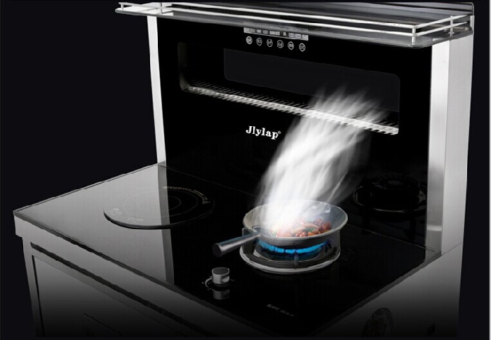 金利集成灶吸油烟效果