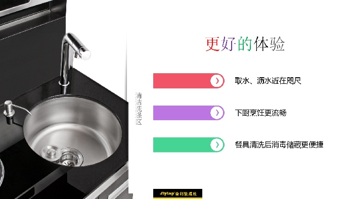 金利第五代集成灶功能介绍