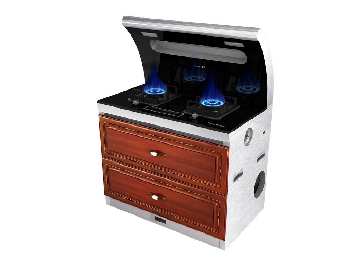 大吸力、低能耗金利集成灶