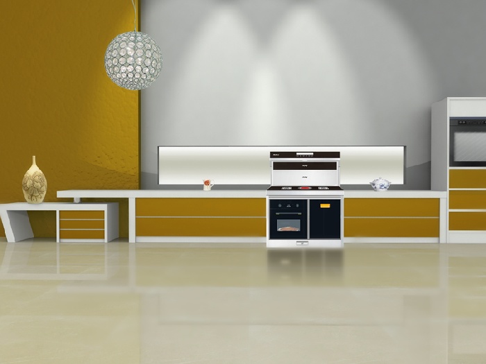 金利集成灶让厨房变成第二个客厅