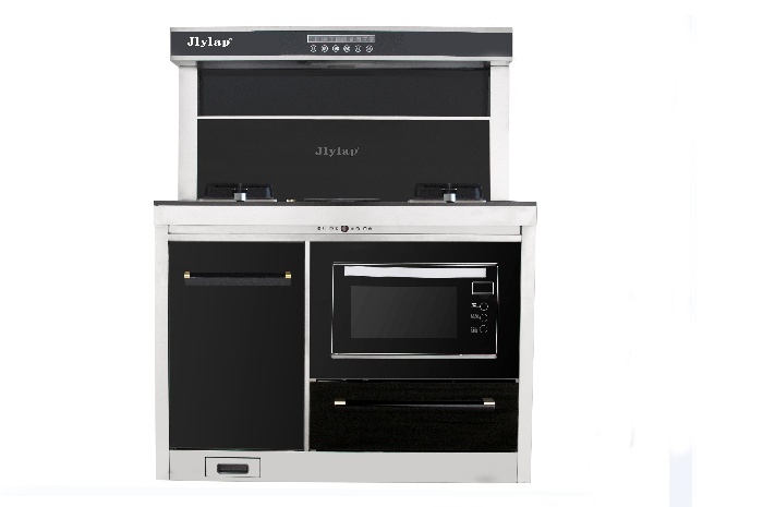 中秋佳节送爸妈带微波炉的金利集成灶