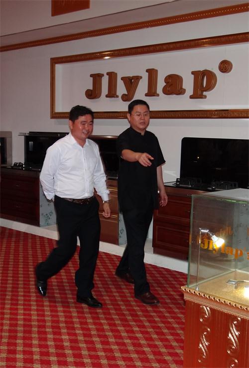 金利集成灶  张传喜会长亲临金利集成灶